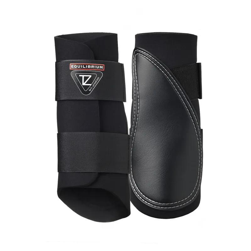 Equilibrium Tri-Zone Brushing Boots in Black 