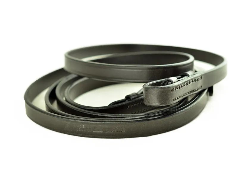 Dever Classic Plain Reins 5/8 Full in Brown-1