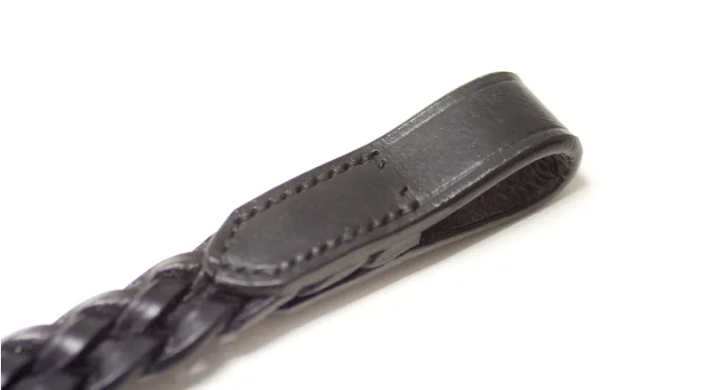 Dever Classic Plaited Leather Browband-2