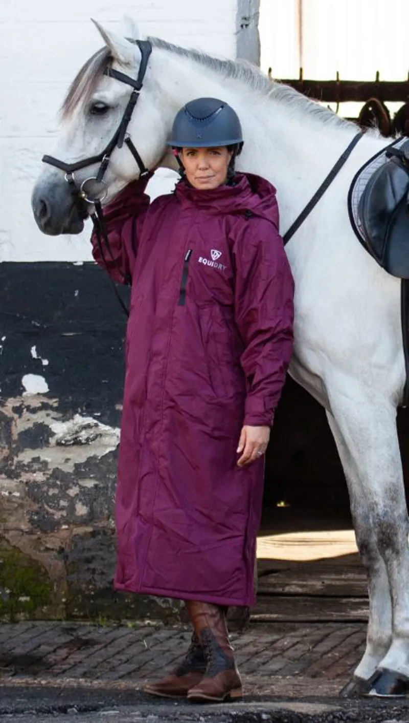 Equidry Pro Ride Evolution Lite in Plum/Plum-2