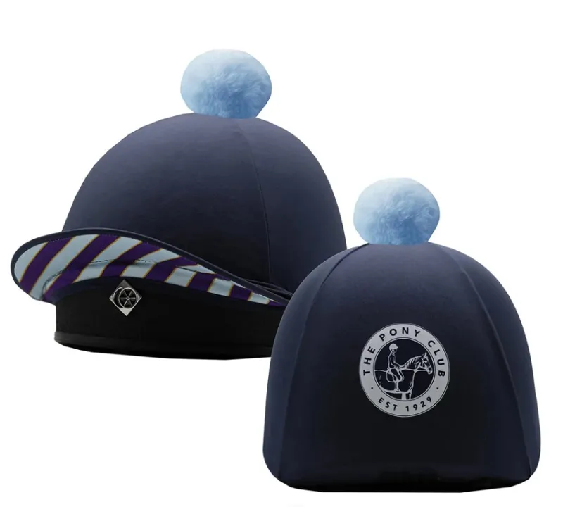 Equetech Official Junior Pony Club 2-In-1 Lycra Hat Silk