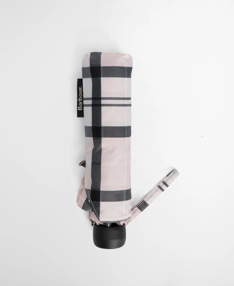 Barbour Portree Umbrella in Primrose Safari Tartan-2