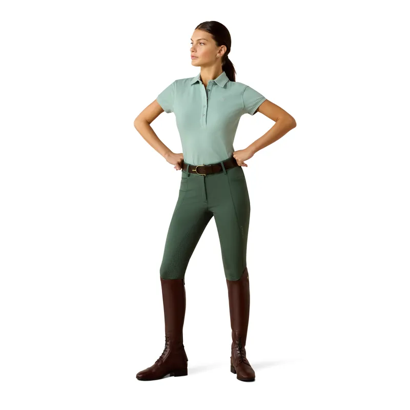 Ariat Prix 3.0 Polo Shirt in Blue Surf-2