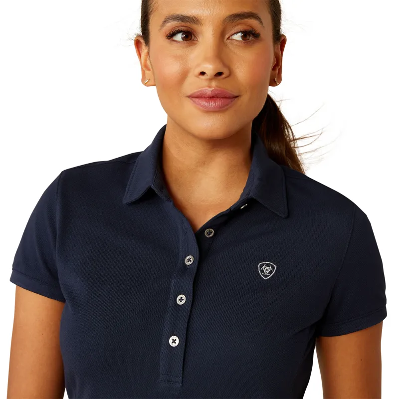 Ariat Prix 3.0 Polo in Navy Eclipse-1