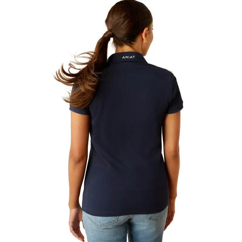Ariat Prix 3.0 Polo in Navy Eclipse-2