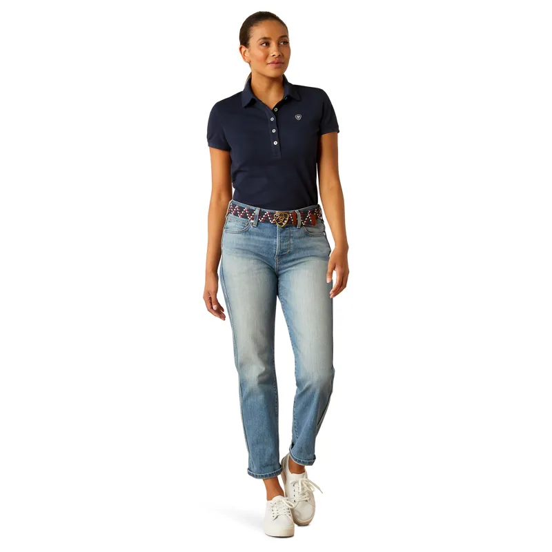 Ariat Prix 3.0 Polo in Navy Eclipse-3