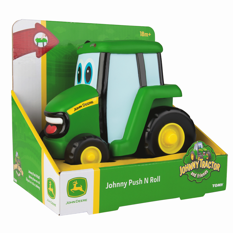 John Deere Push and Roll Johnny Tractor-1