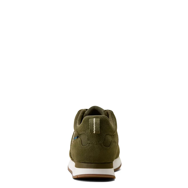 Ariat Ranch Runner Waterproof Trainer in Olive Night-3