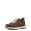 Ariat Ranch Runner Trainers in Aged Tan/Luxe Espresso Croc Print