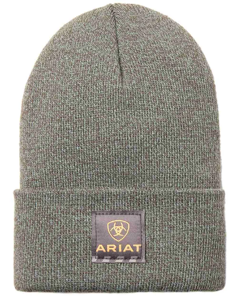 Ariat Rebar Watch Beanie in Green/Grey