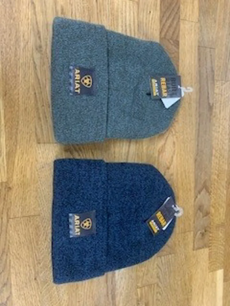 Ariat Rebar Watch Beanie in Green/Grey-2