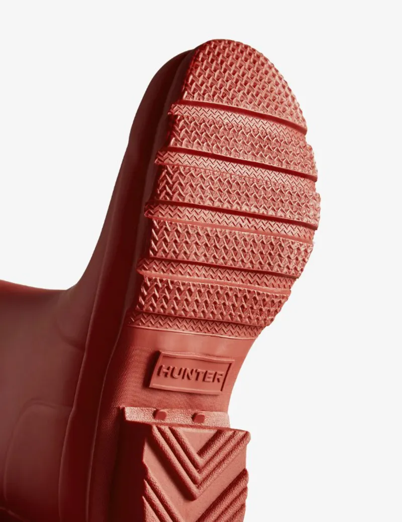 Hunter Junior Original Boots in Military Red-3