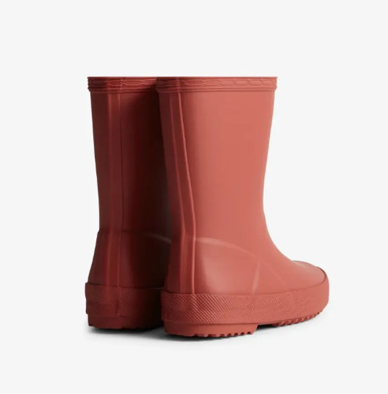 Hunter Kids First Boots in Military Red-2