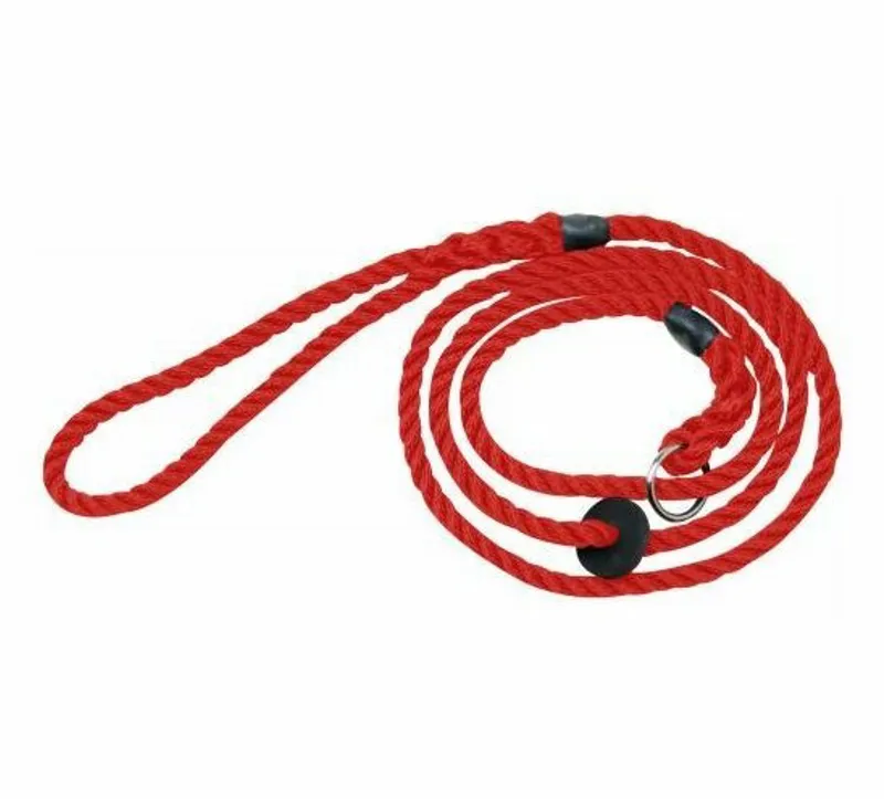 Bisley Deluxe 6mm Slip Lead in Red