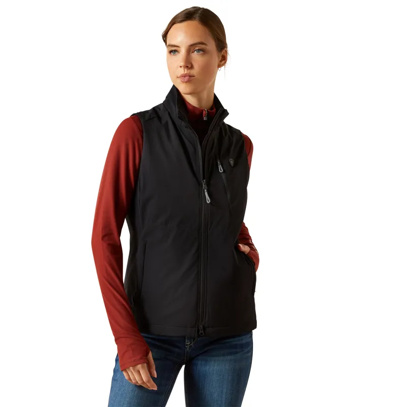 Ariat Women's Rion StretchShell Vest in Black