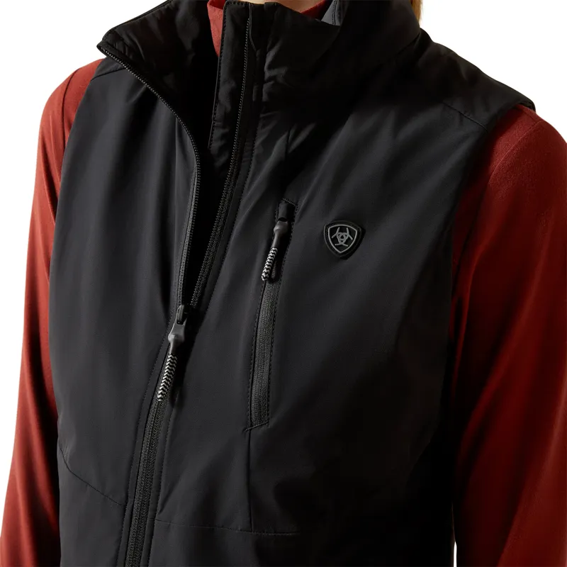 Ariat Women's Rion StretchShell Vest in Black-1