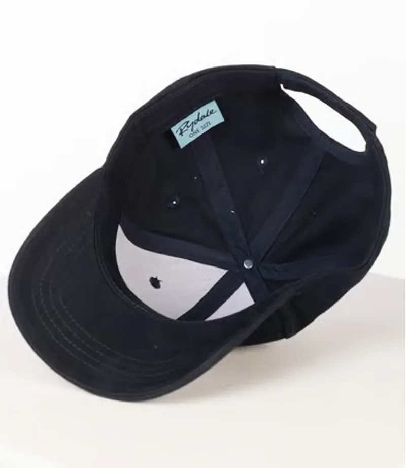 Rydale Ripon Snaffle Baseball Cap in Navy-2
