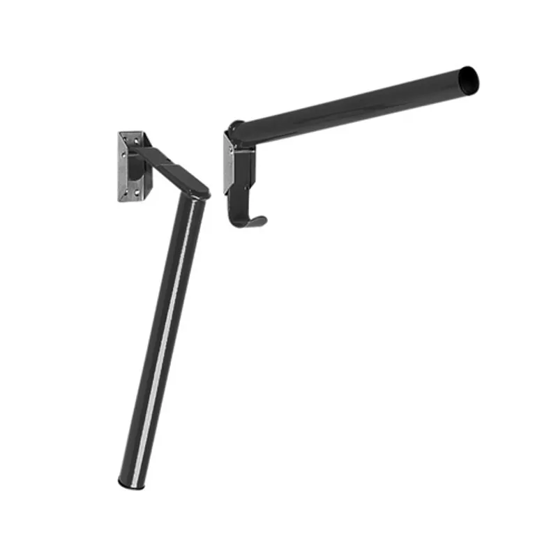 Stubbs Folding Pole Saddle Rack In Black