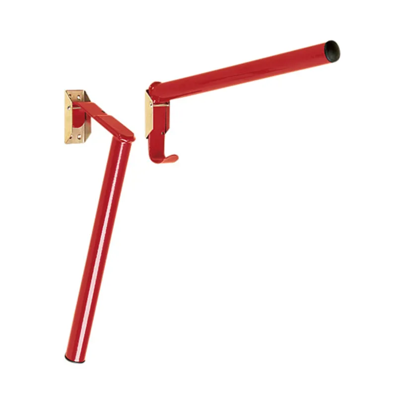 Stubbs Folding Pole Saddle Rack In Red