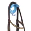 Stubbs Single Bridle Rack In Blue