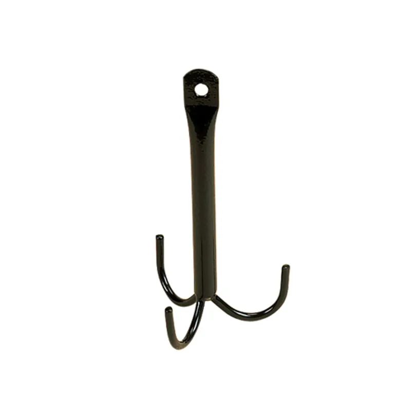 Stubbs Three Prong Tack Hook In Black