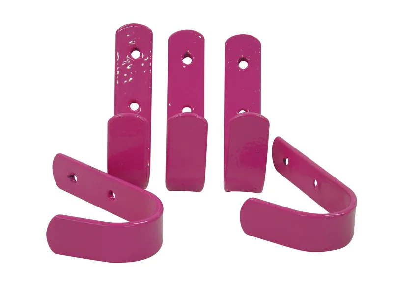 Stubbs General Purpose Hook Set Of 5 In Pink