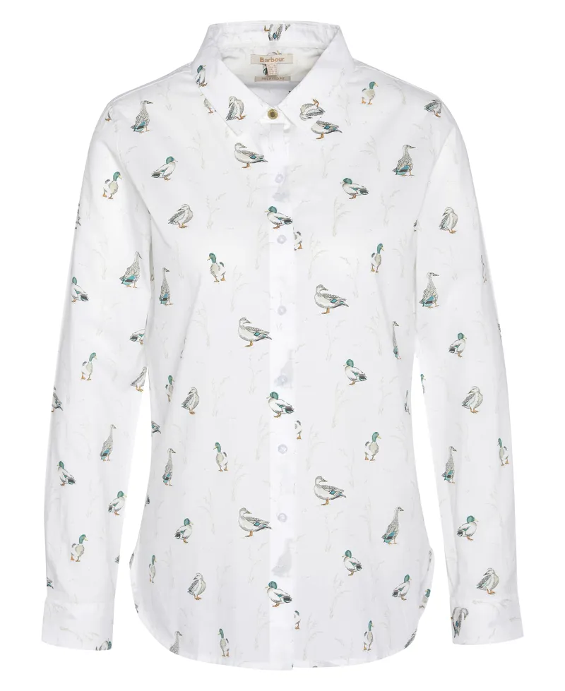Barbour Safari Shirt in Duck Print