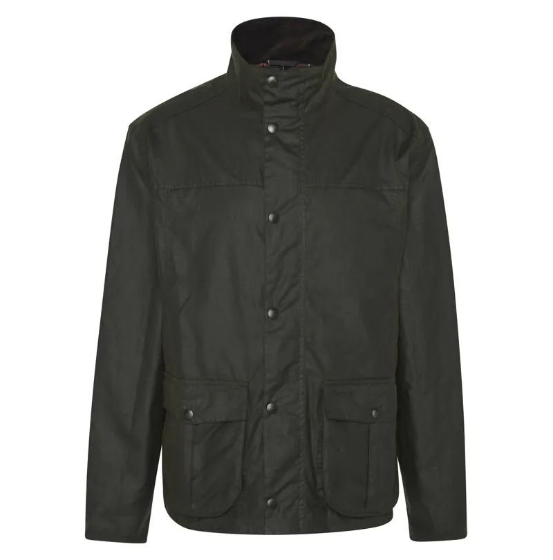 Barbour Sander Wax Jacket in Fern