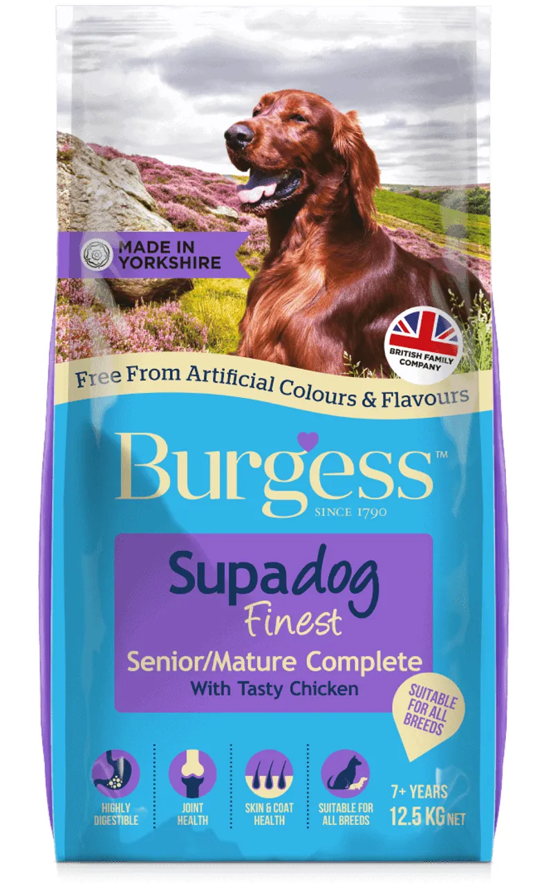 Burgess Supadog Mature 12.5kg