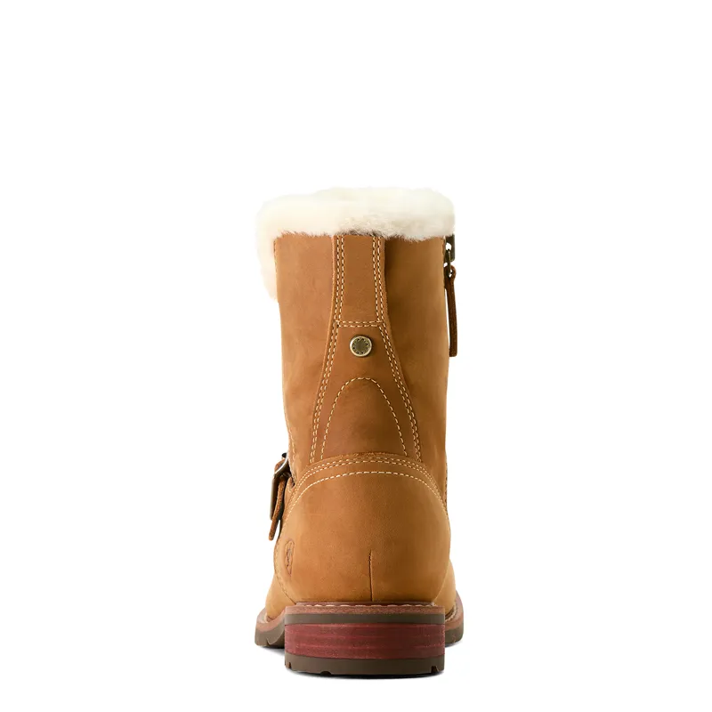 Ariat Savannah Sherpa Waterproof Boot in Caramel Tan-1