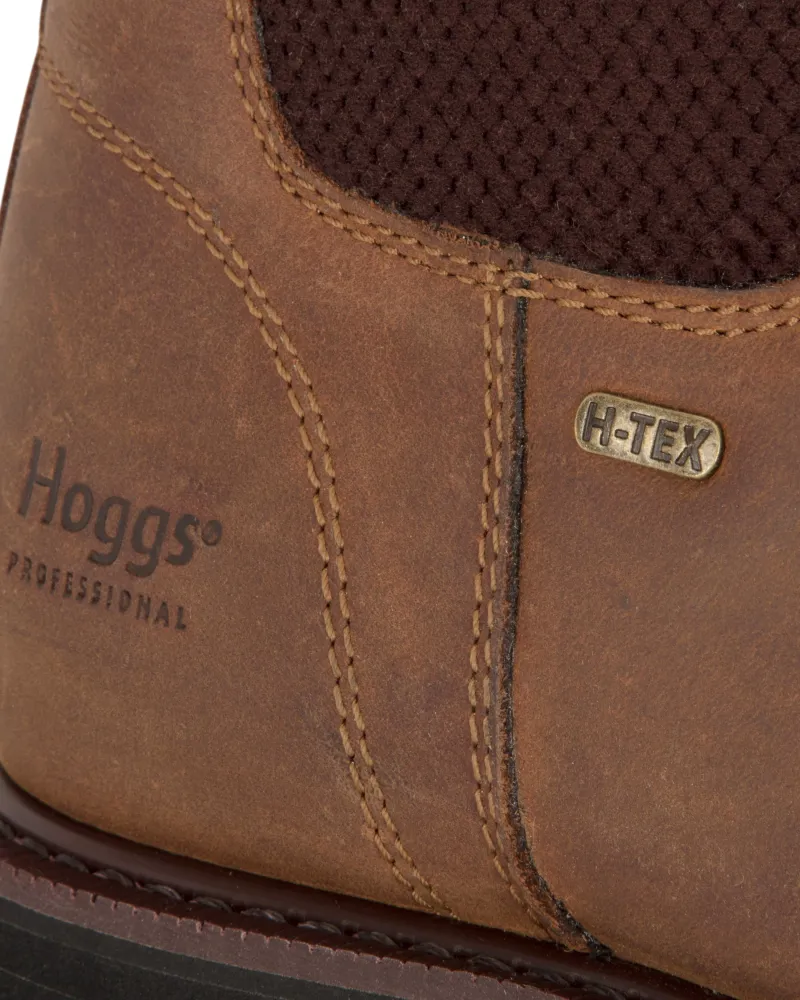 Hoggs of Fife Shire Pro Waterproof Dealer Boot in Crazy Horse Brown-2