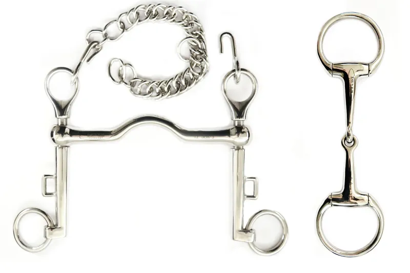 Dever Steel Weymouth Sliding Cheek Set -5