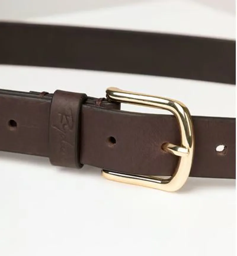 Rydale Lucinda Snaffle Belt in Waxy Brown-2