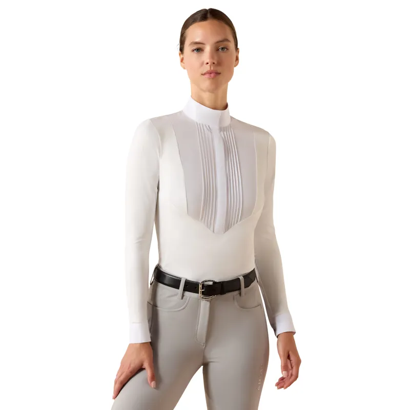 Ariat SolVeil Show Shirt in White