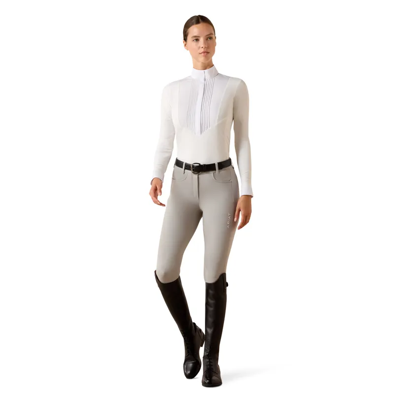 Ariat SolVeil Show Shirt in White-4