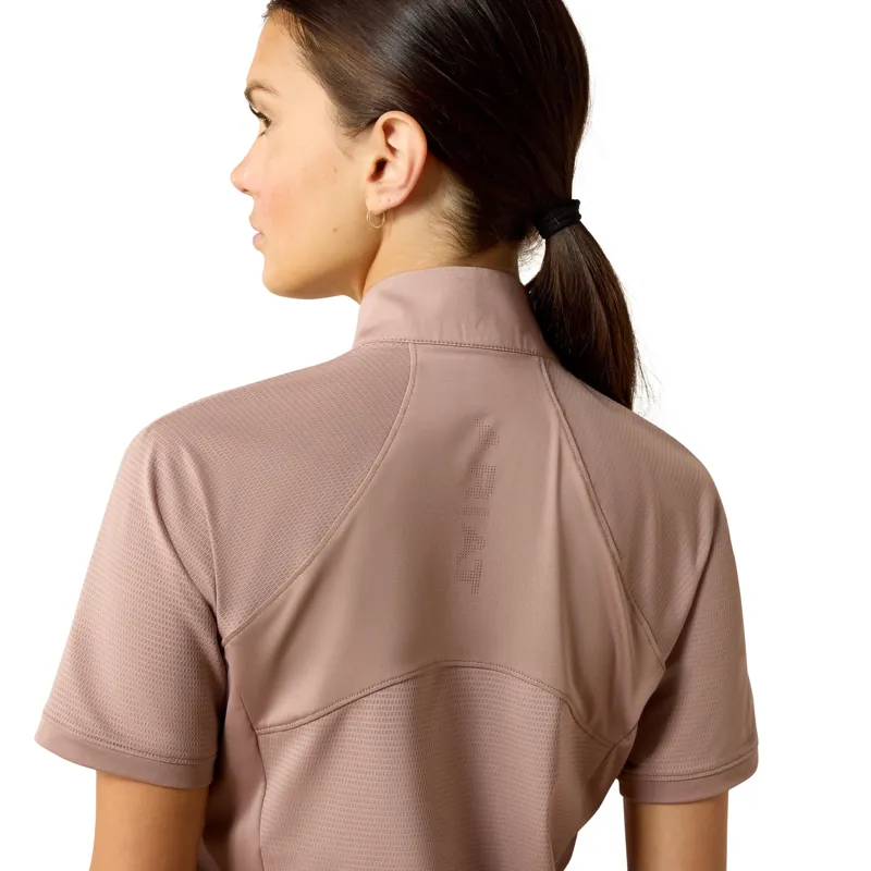 Ariat Soquel 1/4 Zip Baselayer in Antler-3