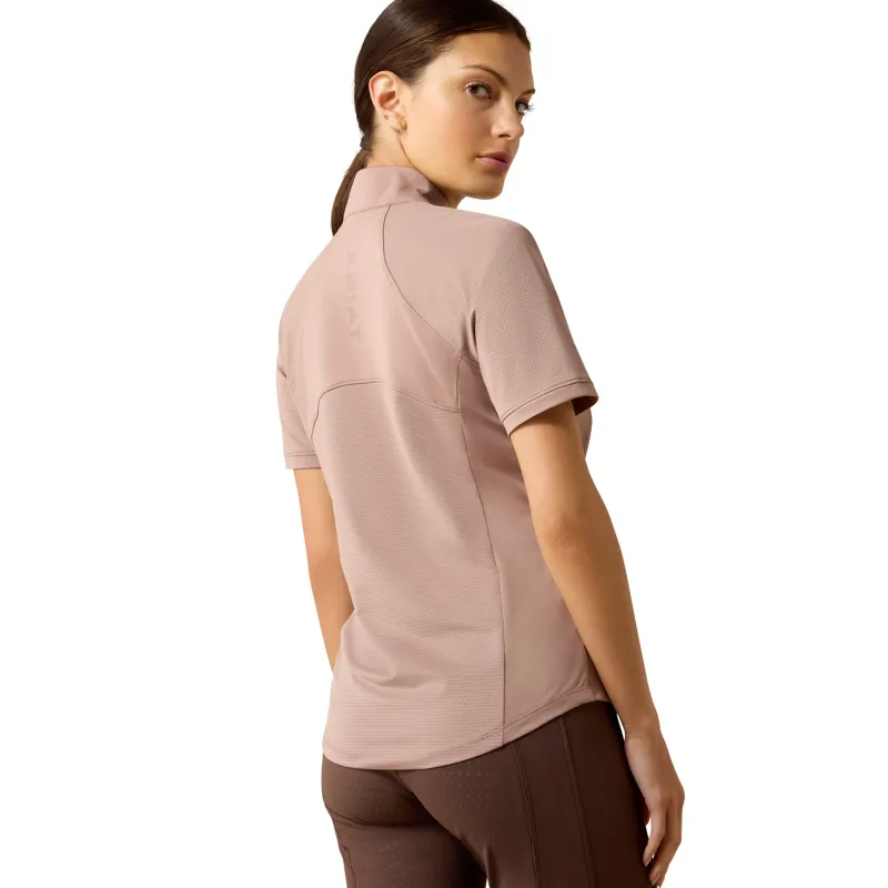 Ariat Soquel 1/4 Zip Baselayer in Antler-4