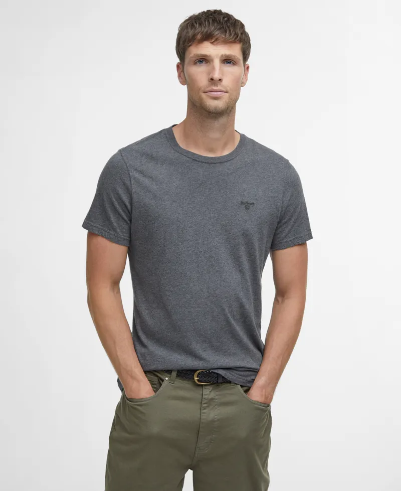 Barbour Essential Sports T-Shirt in Slate Marl-1