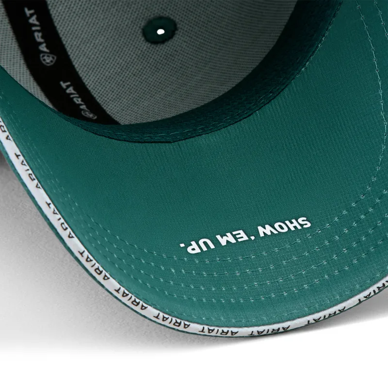 Ariat Sterling Cap in Forest Green-2