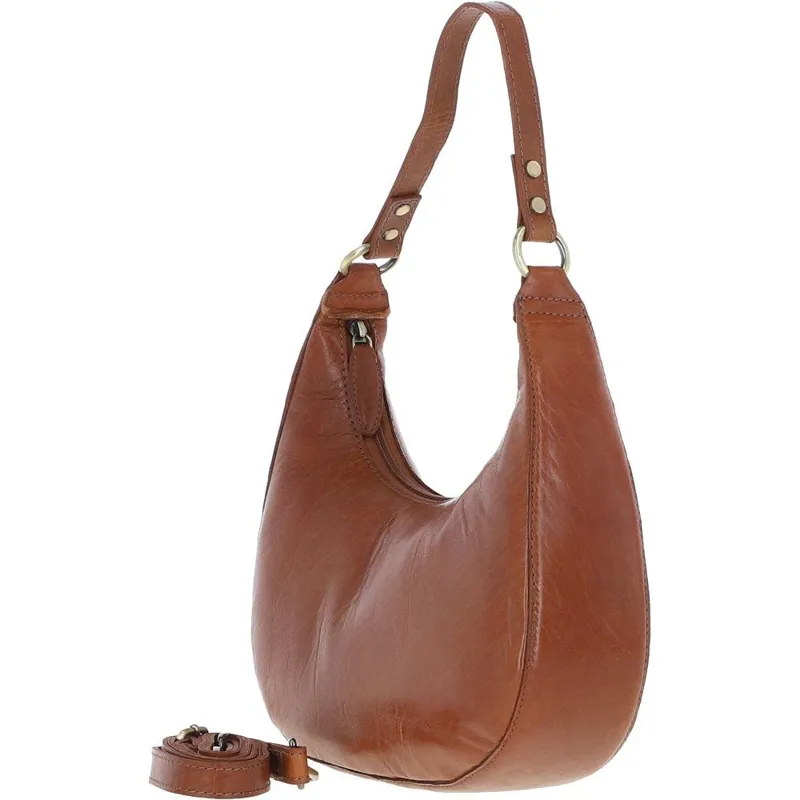 Ashwood Leather Sling Bag Honey T-86-1