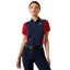 Ariat Taryn Polo Shirt in Navy/Red