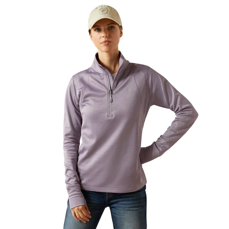 Ariat Team EQ 1/2 Zip Pullover in Purple Ash