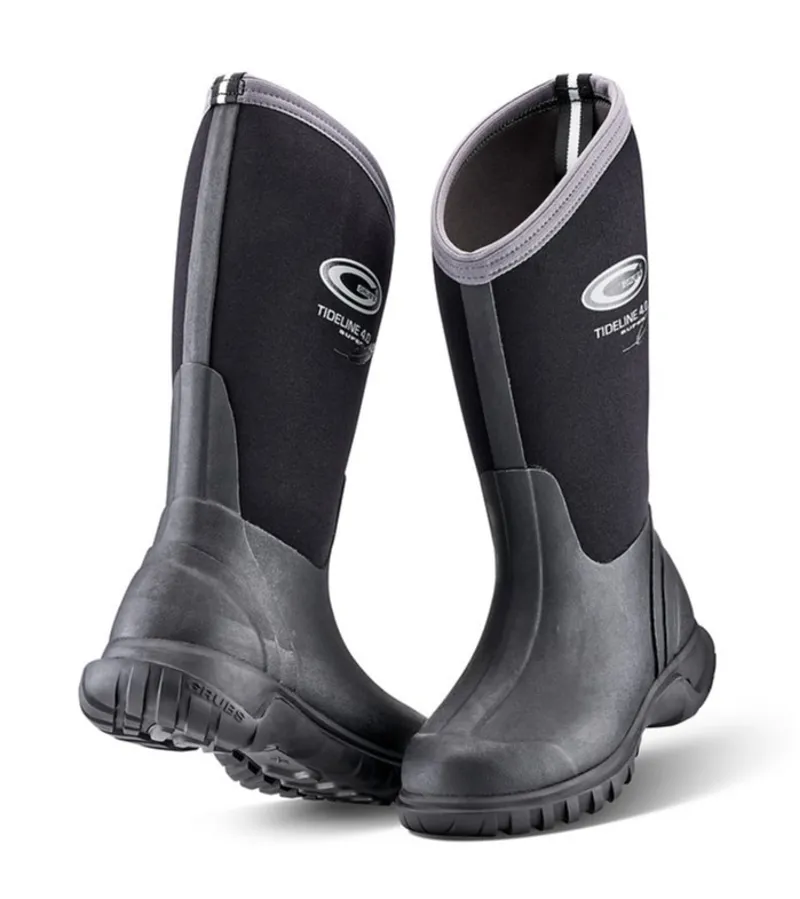 Grubs Tideline 4.0 Youth Wellington in Black