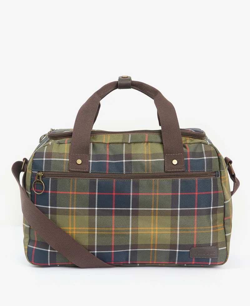 Barbour Flight Bag in Classic Tartan