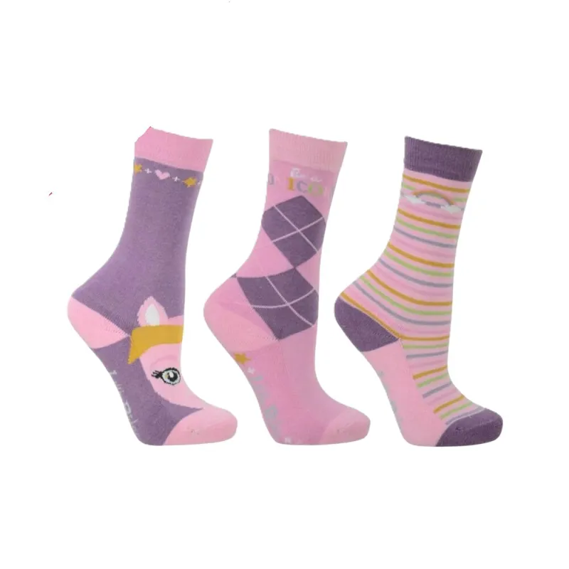 Hy Equestian Childs Little Unicorn Socks