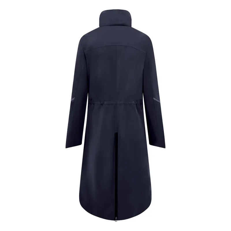 Equetech Utopia Luxe Waterproof Riding Coat in Navy-2