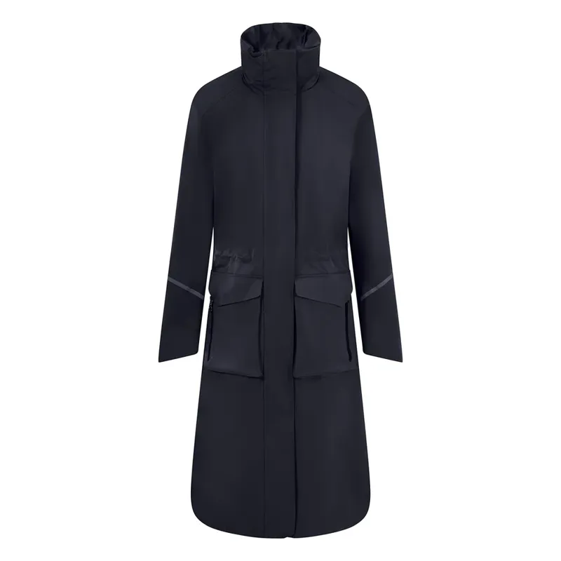 Equetech Utopia Luxe Waterproof Riding Coat in Navy