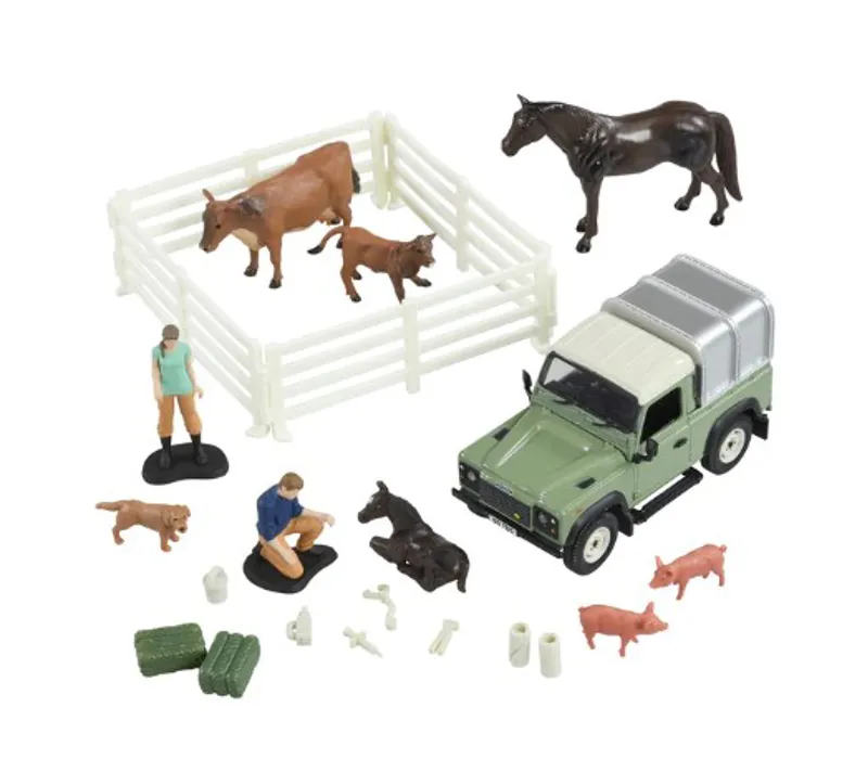 Britains Land Rover and Vet Playset