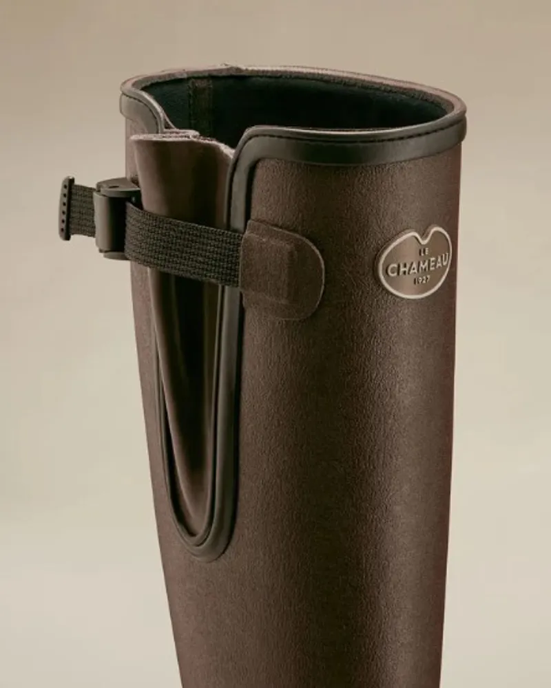 Le Chameau Womens Vierzonord Neoprene Wellingtons in Marron-3