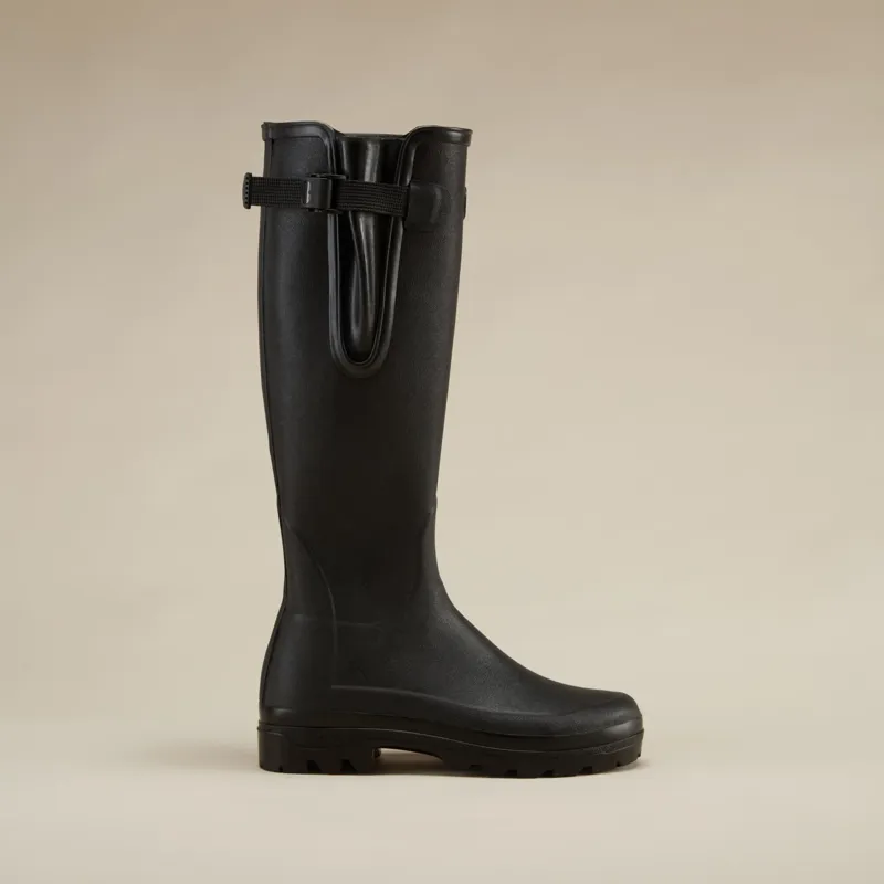 Le Chameau Womens Vierzonord Neoprene Wellingtons in Noir-5